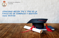 PUBLICADA LA RESOLUCIÓN PROVISIONAL DEL JURADO DEL CONCURSO PARA LA ELECCIÓN DEL MEJOR TFG Y TFM DEL CURSO 2019-20