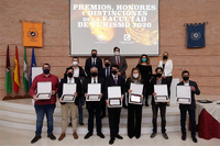 Acto de Entrega de Premios Honores y Distinciones de la Facultad de Turismo