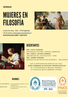 El AMZET y la Red Internacional AMZET colaboran en el webinar "Mujeres en Filosofía" con la participación de la Dra. Marifé Santiago