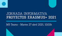 Jornada informativa proyectos Erasmus+ 2021