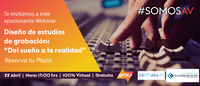 Webinar: "Diseño de Estudios de Grabación"