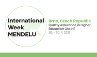 Spring International week 2021 at Mendel University in Brno (online)