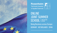 Escuela de verano conjunta - Negocios en Europa (online)