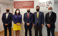 Encuentro institucional con el Colegio de Gestores Administrativos de Málaga