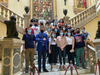 Alumnos de GAP visitan el Ayuntamiento de Málaga