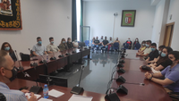 Alumnos de GAP visitan al Ayuntamiento de Cártama