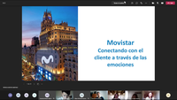Movistar Telefónica, con los alumnos de Merchandising