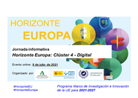 Jornada regional Horizonte Europa sobre el clúster 4, área Digital