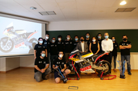 El 'UMA Racing Team' presenta la moto con la que competirá en MotoStudent 2021