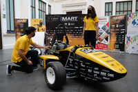 Un coche de competición, construido por un grupo de estudiantes de la UMA, participará en el campeonato internacional Fórmula Student