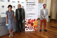 El ciclo 'III Otoño Miguel Romero Esteo' retoma los actos de homenaje al dramaturgo, con la música como eje principal
