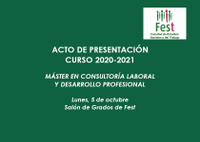 Acto de Presentación Curso 2020-2021