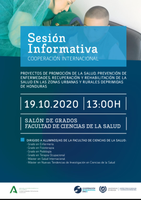 Sesión Informativa. Cooperación Internacional 
