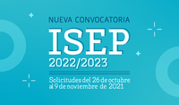 Nueva Convocatoria ISEP 2022/2023