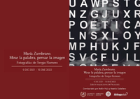  Exposición "María Zambrano. Mirar la palabra, pensar la imagen. Fotografías de Sergio Romero"