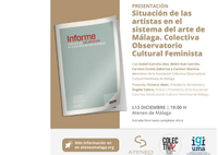 Presentación del informe de Colectiva sobre la situación de las creadoras en el sistema del arte de Málaga