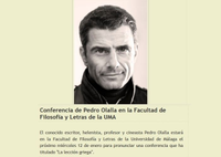 Conferencia Pedro Olalla
