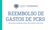 Listado definitivo de estudiantes con reembolso de gastos de PCRs movilidad internacional 20/21