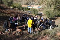 Salida 19/01/22 a fincas agrícolas y ganaderas de los Montes de Málaga