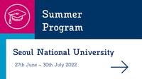 Seoul National University International Summer Program (SNU ISP, On-site)