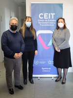 Valentina Canese, directora del Instituto Superior de Lenguas de la Universidad Nacional de Asunción (Paraguay), visita el CEIT