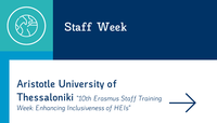 10th Erasmus Staff Training Week: Enhancing Inclusiveness of HEIs