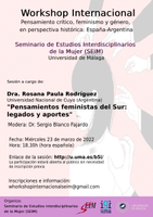 Pensamientos feministas del Sur: legados y aportes