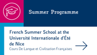 French Summer School at the Université Internationale d'Été de Nice