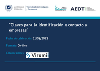 La OTRI organiza la actividad formativa: Claves para la identificación y contacto a empresas