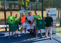 Francisco Javier Aguilar y Pablo Villanueva ganadores del I Torneo de pádel de la facultad