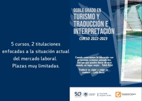 Presentamos el Doble Grado en Traducción e Interpretación y Turismo