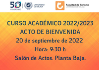 Acto de Bienvenida curso 2022/2023