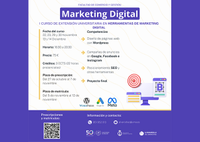 Inscripciones del I Curso de Extensión Universitaria en Herramientas de Marketing Digital