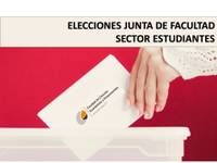 Elecciones del Sector Estudiantes a Junta de Facultad