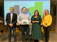Un estudiante de la Escuela gana el premio de investigación "Terra Málaga" (2021)