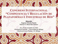 Congreso sobre “Competencia y regulación de Plataformas e Industrias de Red”