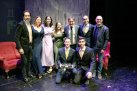 El equipo de fórmula student de la UMA, galardonado como ‘Mejor producto o servicio’ en los premios del Club de Marketing Málaga 