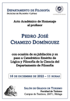 Homenaje Prof. Dr. Pedro J. Chamizo