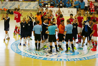 El equipo masculino se clasifica para cuartos de final del europeo de fútbol sala
