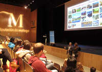 Alumnos internacionales de la UMA conocen programas destinados a su estancia en Málaga