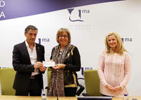 La UMA recibe 75.000 euros para becas de movilidad en Estados Unidos y Canadá