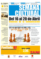 El próximo Lunes 16 comienza la Semana Cultural de Ciencias de la Comunicación