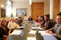 Reunión de la Comisión Mixta de Trabajo Diputación-Universidad de Málaga