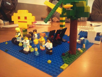 ALUMNOS DE MARKETING APRENDEN A CONSTRUIR MARCAS CON PIEZAS DE LEGO Y BRANZAI