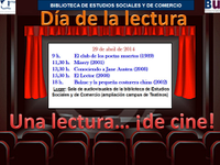 UNA LECTURA DE CINE  EN LA BIBLIOTECA DE ESTUDIOS SOCIALES Y DE COMERCIO