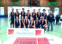 El equipo de Baloncesto masculino se proclama subcampeón de España Universitario