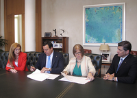 Convenio de colaboración entre la Universidad y el Rotary Club de Málaga