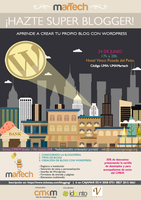 MARTECH ORGANIZADO POR EL CLUB DE MARKETING DE MÁLAGA: "APRENDE A CREAR TU PROPIO BLOG CON WORDPRESS"