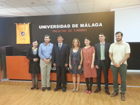 Una delegación del College of Tourism de Zhejiang (China) visitó la Facultad de Turismo de Málaga