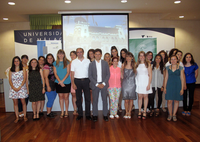 Las 54 participantes en UNIVERSEM reciben sus diplomas en el Rectorado